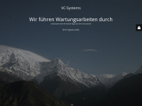 vc-systems.de Webseite Vorschau