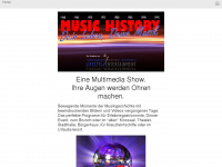 music-history.tv Webseite Vorschau