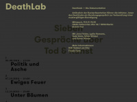 deathlab.de Webseite Vorschau