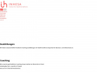 inhesa.de Webseite Vorschau