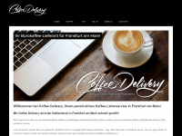 coffee-delivery.de Webseite Vorschau