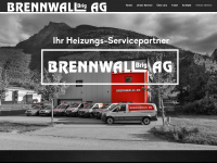 brennwall.ch Webseite Vorschau