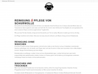 schurwolle-waschen.com Webseite Vorschau