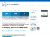 bauzeit-berlin.de Webseite Vorschau