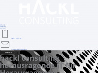 hacklconsulting.at Webseite Vorschau