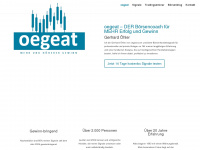 oegeat.com Webseite Vorschau