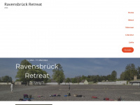 ravensbrueck-retreat.org Webseite Vorschau