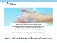 hfj-hygieneberatung.de Webseite Vorschau