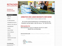 werkstattrotacker.ch Webseite Vorschau