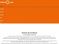 parkolux.lu Webseite Vorschau