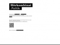 hoerkombinat.ch Webseite Vorschau