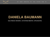 daniela-baumann.com Webseite Vorschau