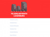 felsenlabyrinth-luisenburg.de Webseite Vorschau