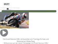 bilsterberg-training.de Webseite Vorschau