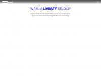 liveaty-studio.at Webseite Vorschau