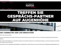 businessmatch.at Webseite Vorschau