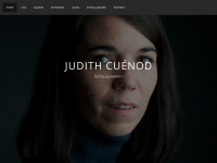 judithcuenod.com Webseite Vorschau