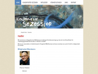 klagenfurter-sezession.at Webseite Vorschau