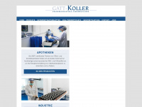 gatt-koller.com Webseite Vorschau