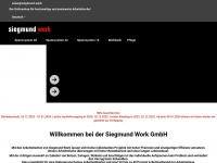 siegmund.work Webseite Vorschau