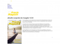 praxis-magazin.de Webseite Vorschau