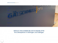 gaetschmann-optik.de Webseite Vorschau