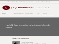 psychotherapie-wisboeck.com Webseite Vorschau