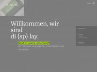 di-sp-lay.de Webseite Vorschau