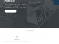 roesnick.com Webseite Vorschau