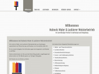 nuhovic-malermeister.de Webseite Vorschau