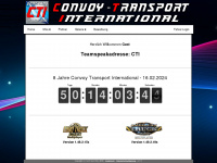 convoy-transport.de Webseite Vorschau