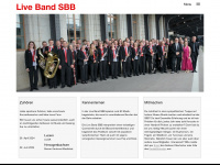 livebandsbb.ch Webseite Vorschau