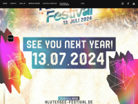 klutensee-festival.de Webseite Vorschau