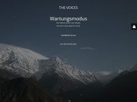 thevoices.de Webseite Vorschau