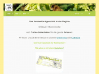 bienebienz.ch Webseite Vorschau