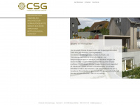 csgruppe.ch Webseite Vorschau