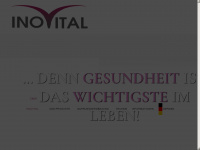 inovital.shop Webseite Vorschau