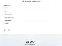 eyegolf.at Webseite Vorschau