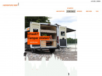adventure-rent.at Webseite Vorschau