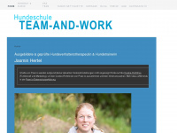 team-and-work.ch Webseite Vorschau