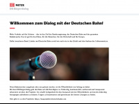 db-buergerdialog.de Webseite Vorschau
