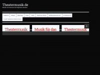 theatermusik.de Webseite Vorschau
