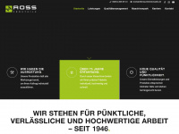 ross-fraesteile.de Webseite Vorschau