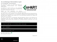 ispart.de Webseite Vorschau
