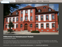 heimatmuseum-rodach.de Webseite Vorschau