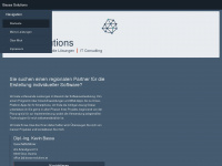 bassa-solutions.at Webseite Vorschau