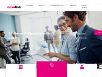 novalink-it.ch Webseite Vorschau