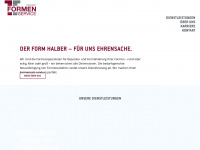 formen-service.de Webseite Vorschau