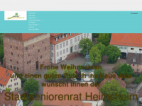 stadtseniorenrat-heimsheim.de Webseite Vorschau