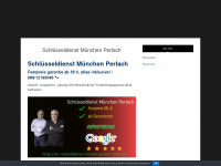 schlüsseldienst-münchen-perlach.de Webseite Vorschau